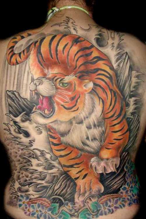 white tiger tattoos 