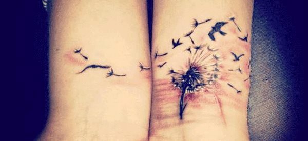 tatuajes para la muñeca, tatuajes de pájaros