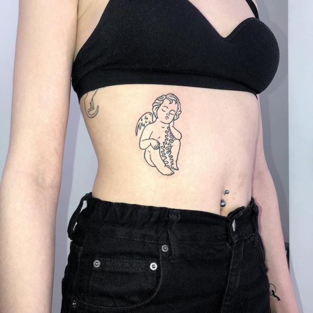tattoo feminin ange 19