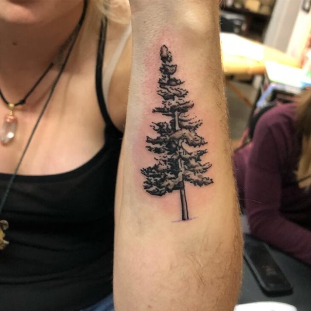 tattoo feminin arbre 12