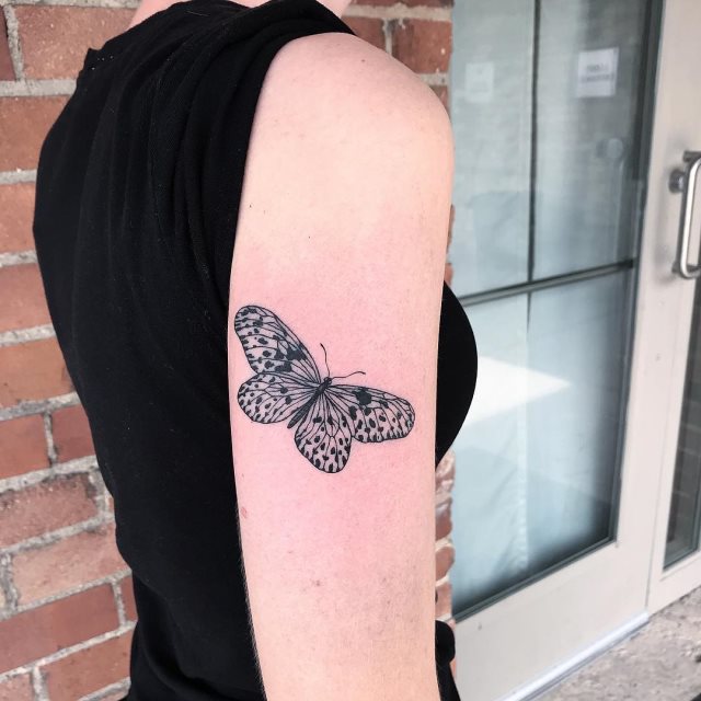 tattoo feminin de papillon 09