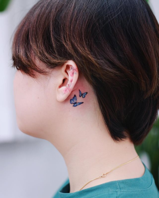 tattoo feminin de papillon 101