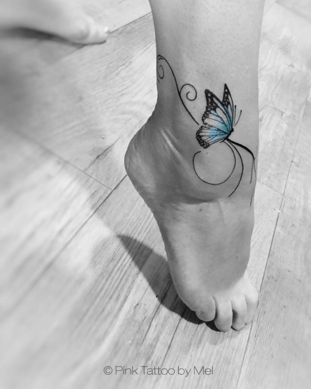 tattoo feminin de papillon 175