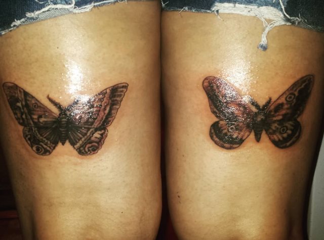 tattoo feminin de papillon 55