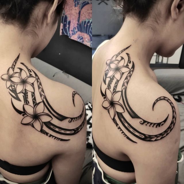 tattoo feminin de tribal 48