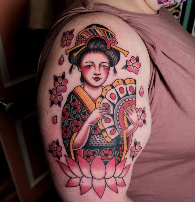 tattoo feminin japonais 20