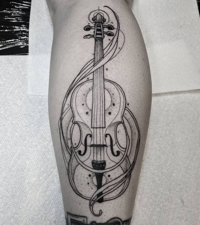 tattoo feminin musicale 10