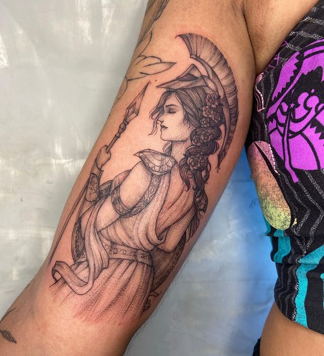 tattoo feminin mythologie grecque 05