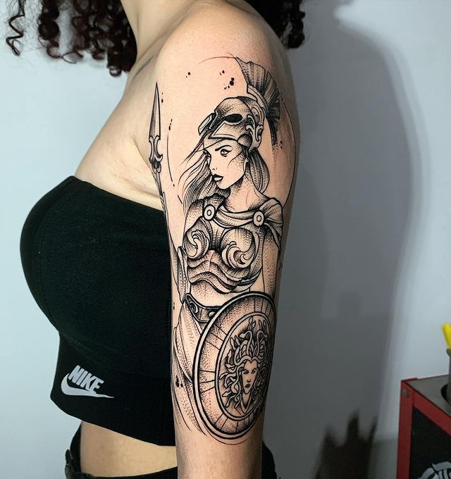 tattoo feminin mythologie grecque 09
