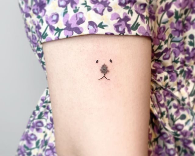tattoo feminin ours 19