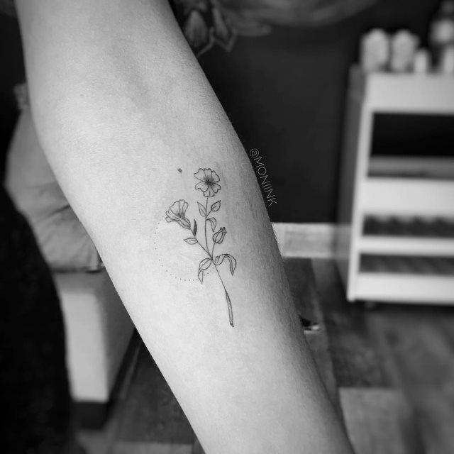 tattoo feminin pour avant bras 13