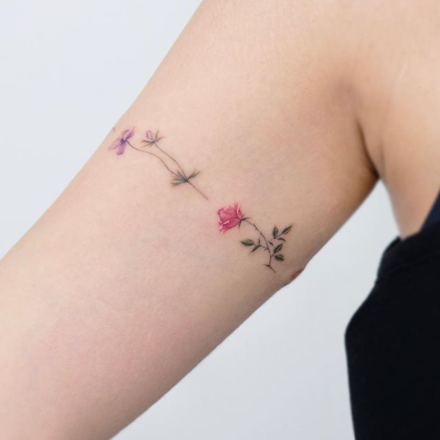 tattoo feminin pour bras 22