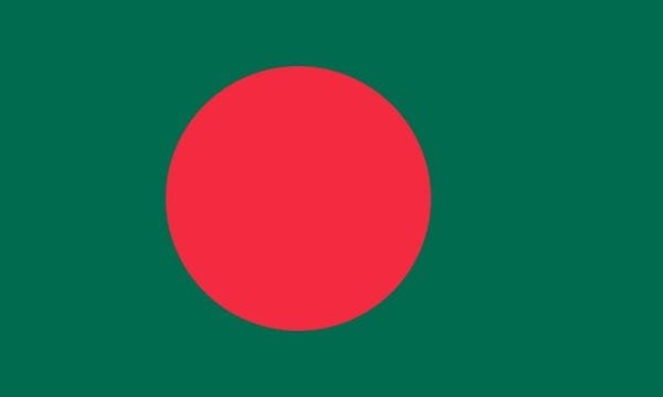 Que symbolisent les couleurs du drapeau du Bangladesh?