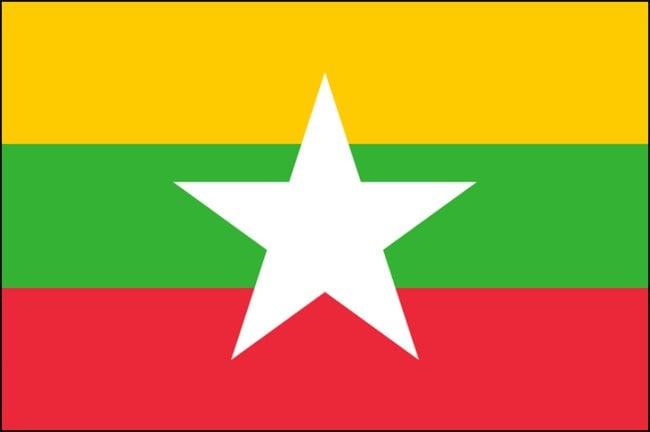 Drapeau du Myanmar (Birmanie) : Histoire et signification