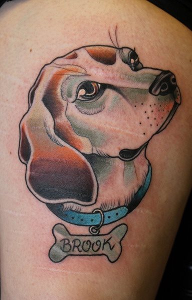 213 tatouage chien