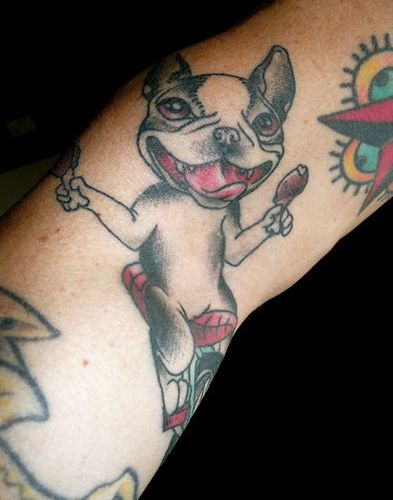 221 tatouage chien