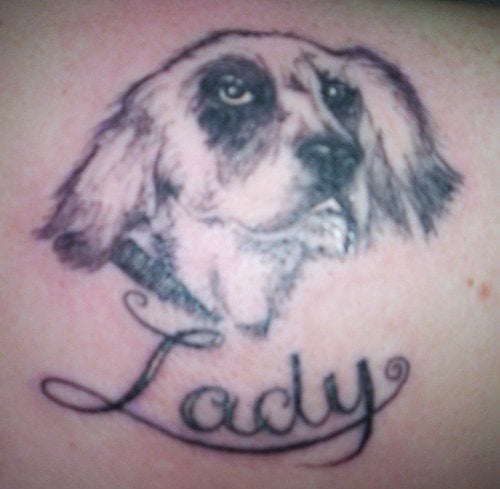 254 tatouage chien