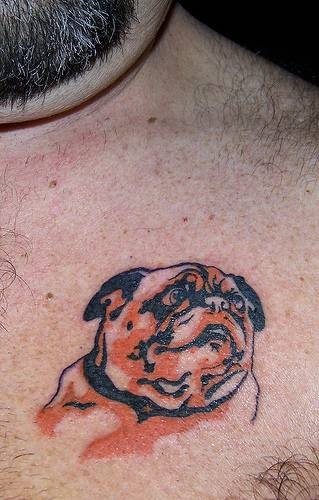 tatouage chien 40
