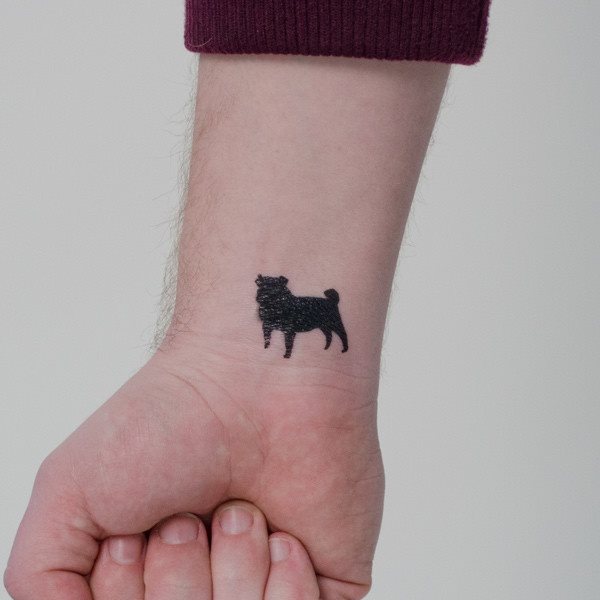 tatouage chien 42