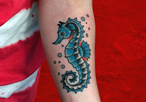 240 tatouage hippocampes