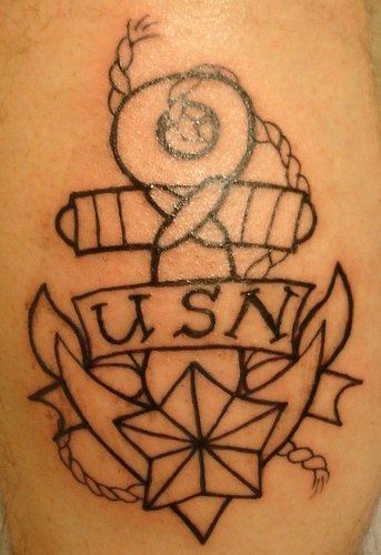 tatouage ancre marine 564