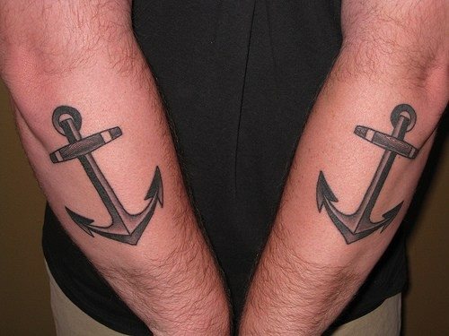 tatouage ancre marine 567