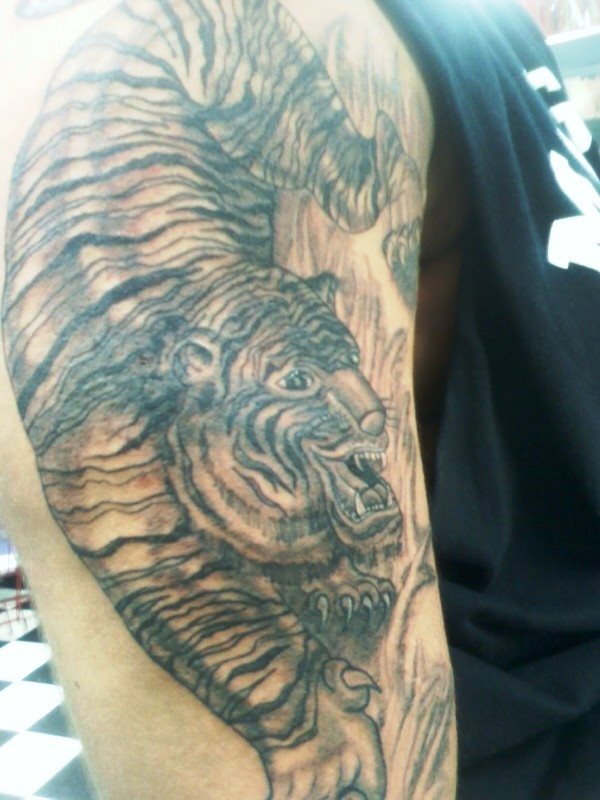 tatouage animal 187