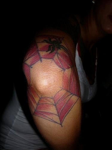 tatouage araignée 500
