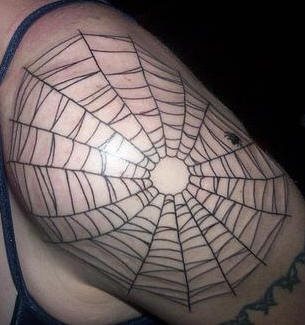 tatouage araignée 502