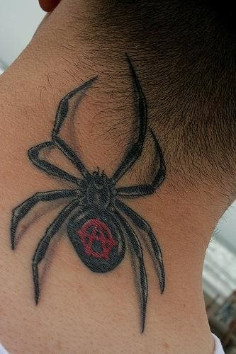 tatouage araignée 505