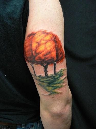 tatouage arbre 561