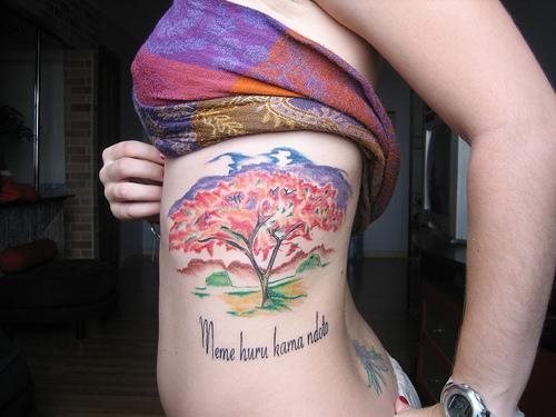 tatouage arbre 579