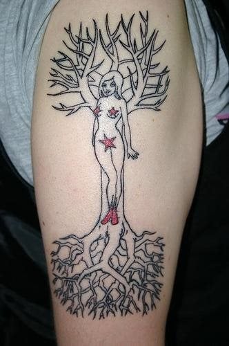 tatouage arbre 522