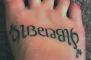 tatouage calligraphie lettrage 528
