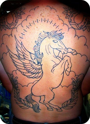 tatouage cheval 538