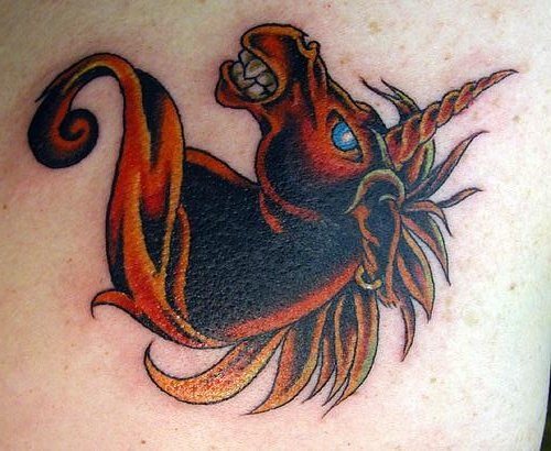 tatouage cheval 551