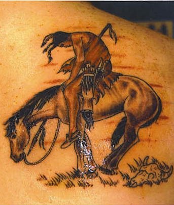 tatouage cheval 561