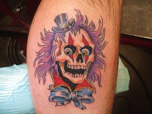 tatouage clown 1064