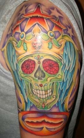 tatouage couronne 528