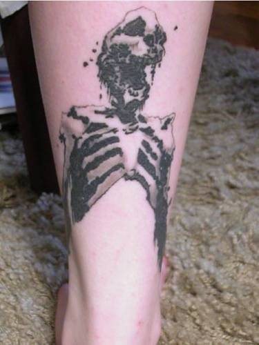 tatouage crâne 561