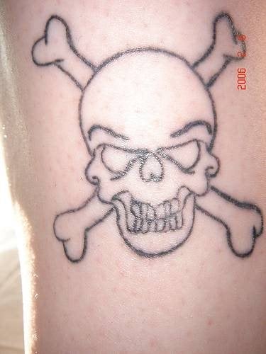 tatouage crâne 570
