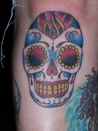 tatouage crâne 573