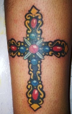tatouage croix 539