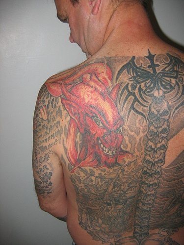 tatouage diable 552