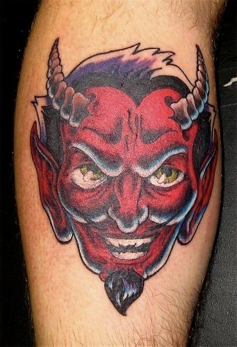 tatouage diable 553