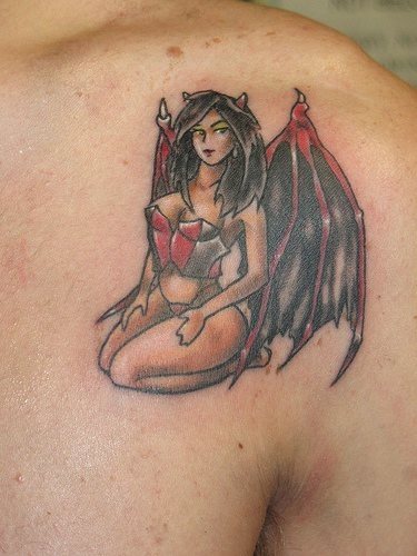 tatouage diable 557