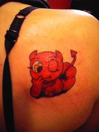 tatouage diable 567