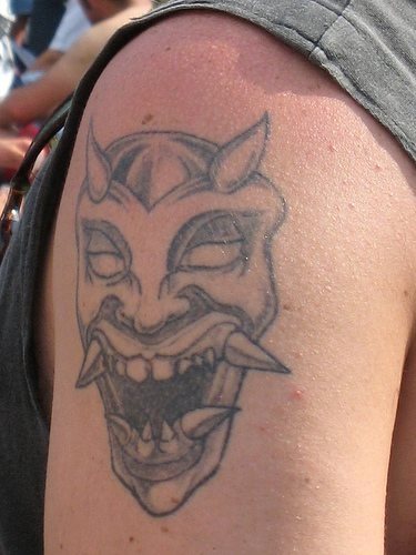 tatouage diable 568