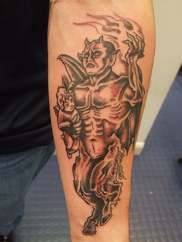 tatouage diable 572
