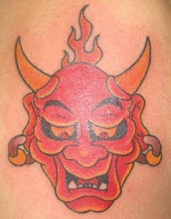 tatouage diable 526